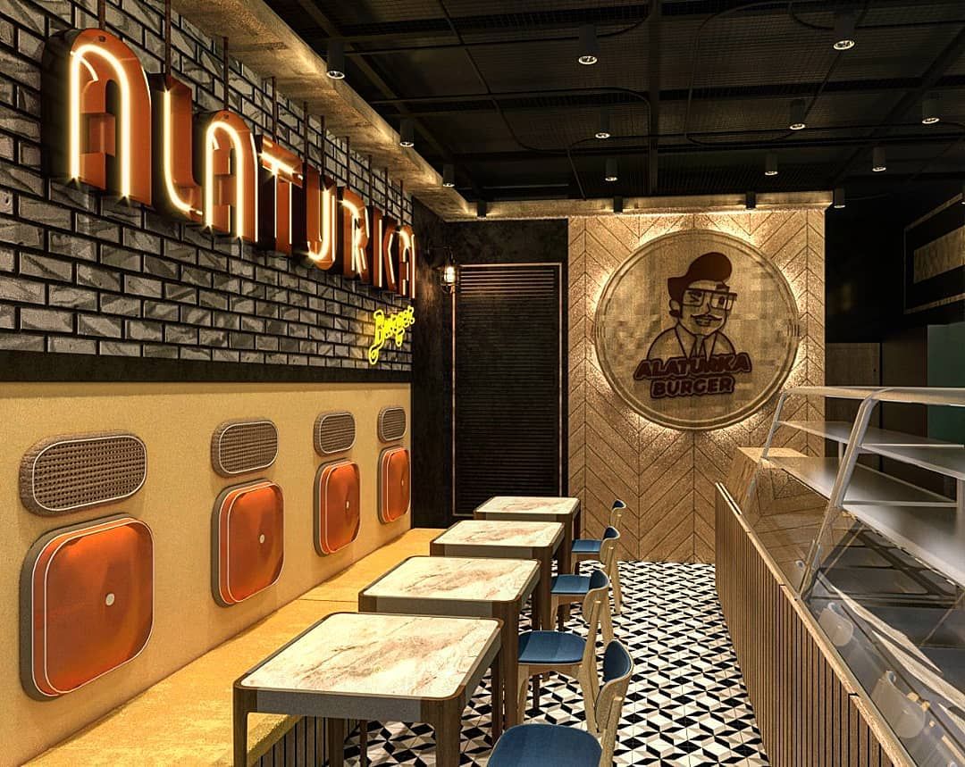 Kafe ve Restoran Tasarımı – Ham Mimarlık
